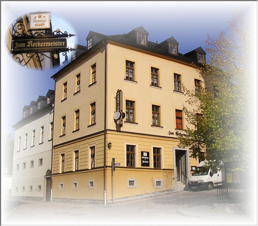 Kerkermeister Pension Auerbach  Luaran gambar